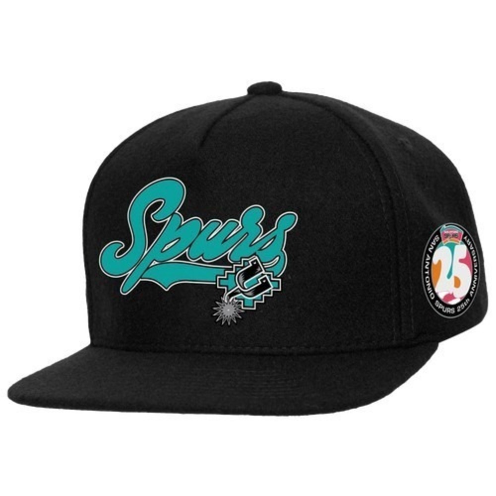 Mitchell & Ness San Antonio Spurs Mitchell & Ness Spurs Oversweep Snap Cap NEW